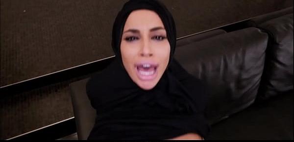  Busty Arabic Teen Violates Her Religion POV